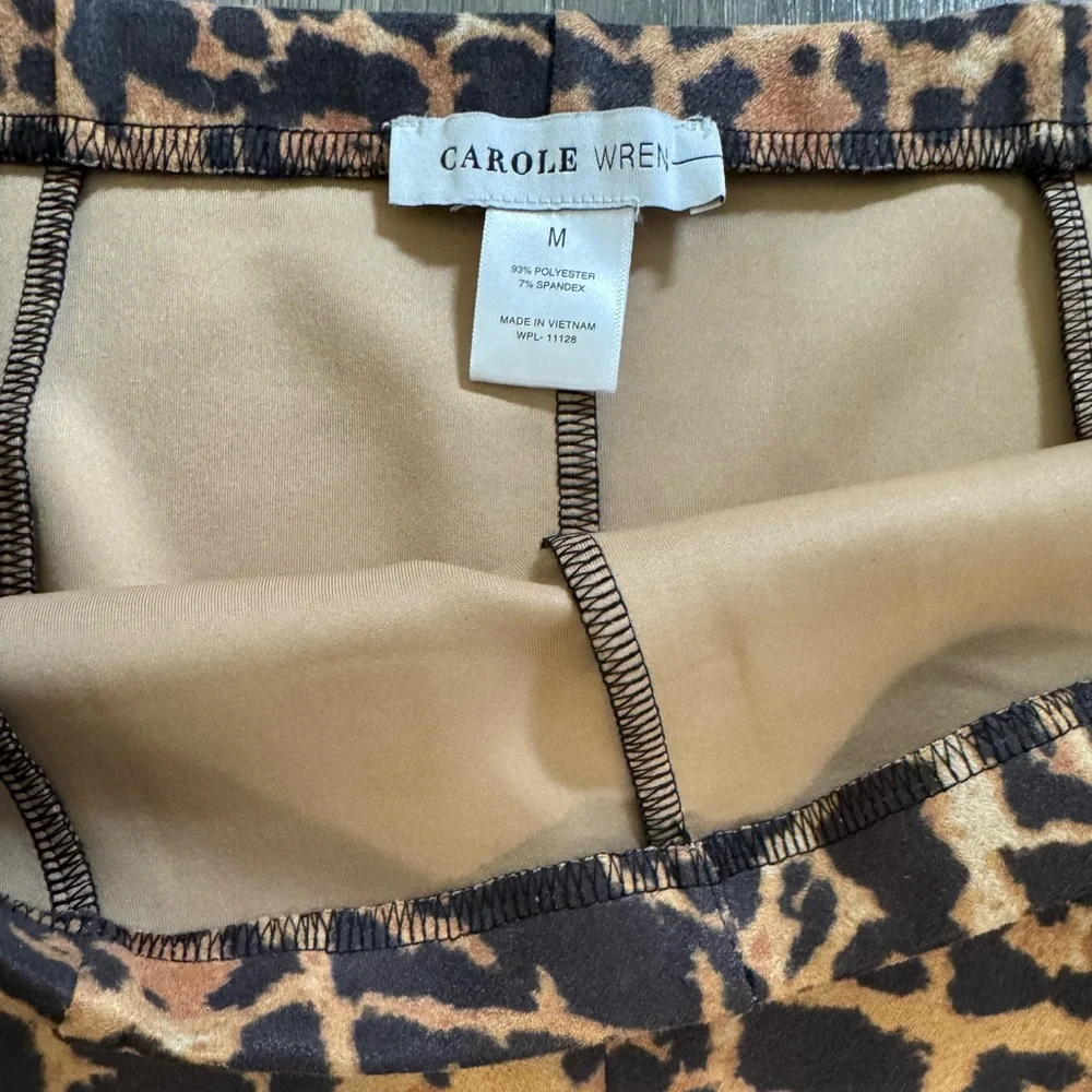 Stylish Leopard Print Midi Skirt NWT - Picture 7 of 11